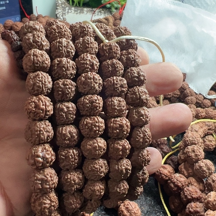 手串金刚菩提红皮平细脖挂