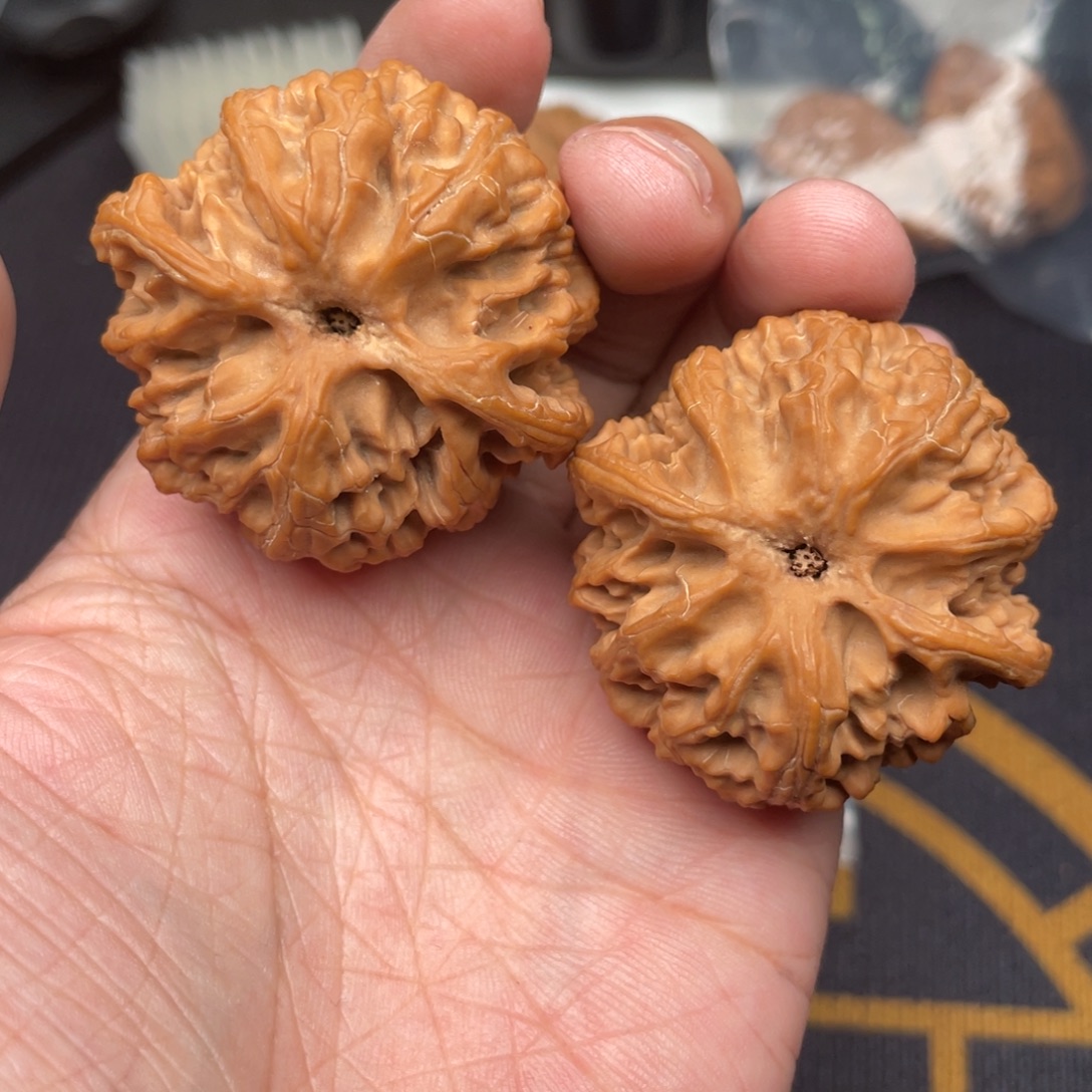 美***景吊坠文玩核桃苹果