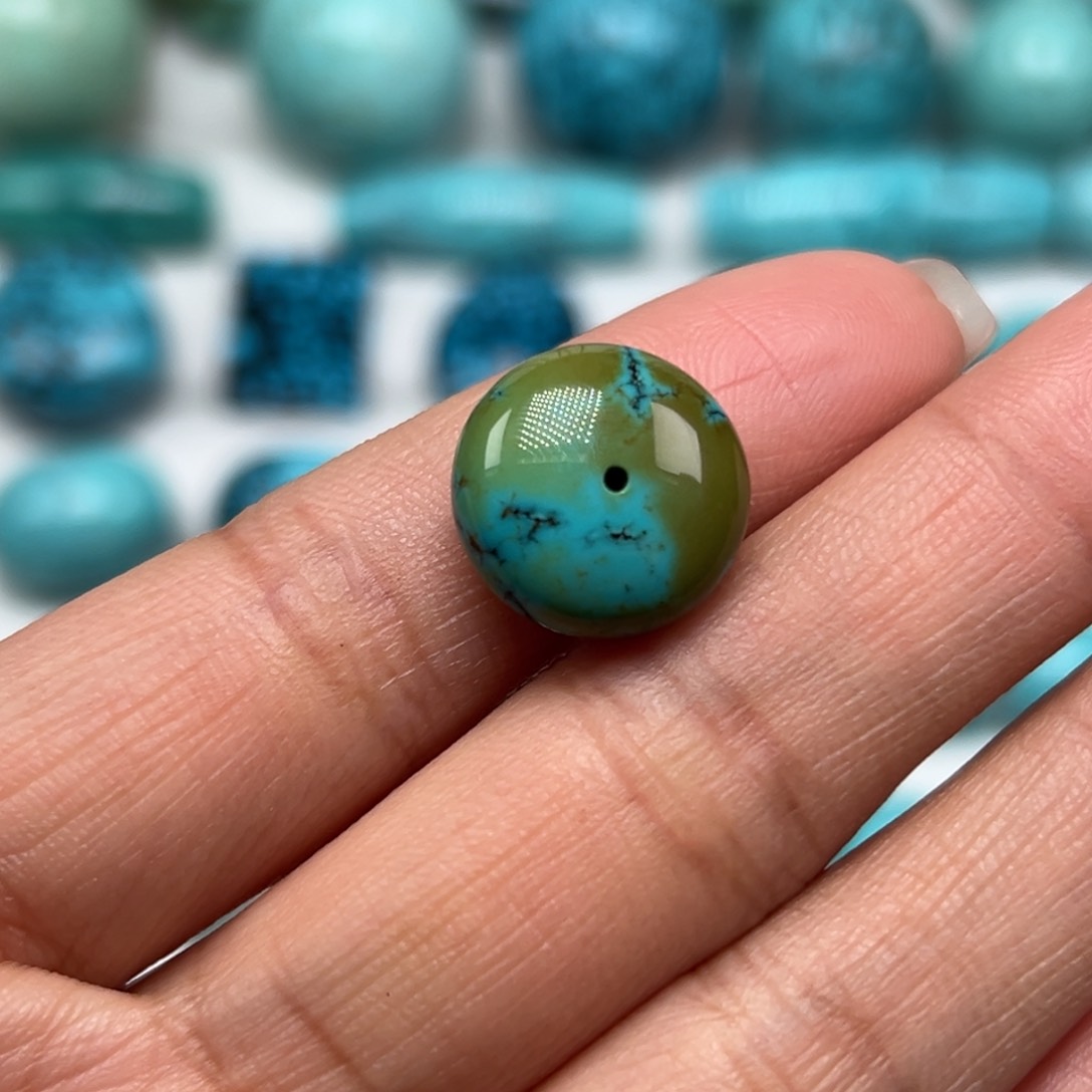 绿松石珠宝奇石未镶嵌