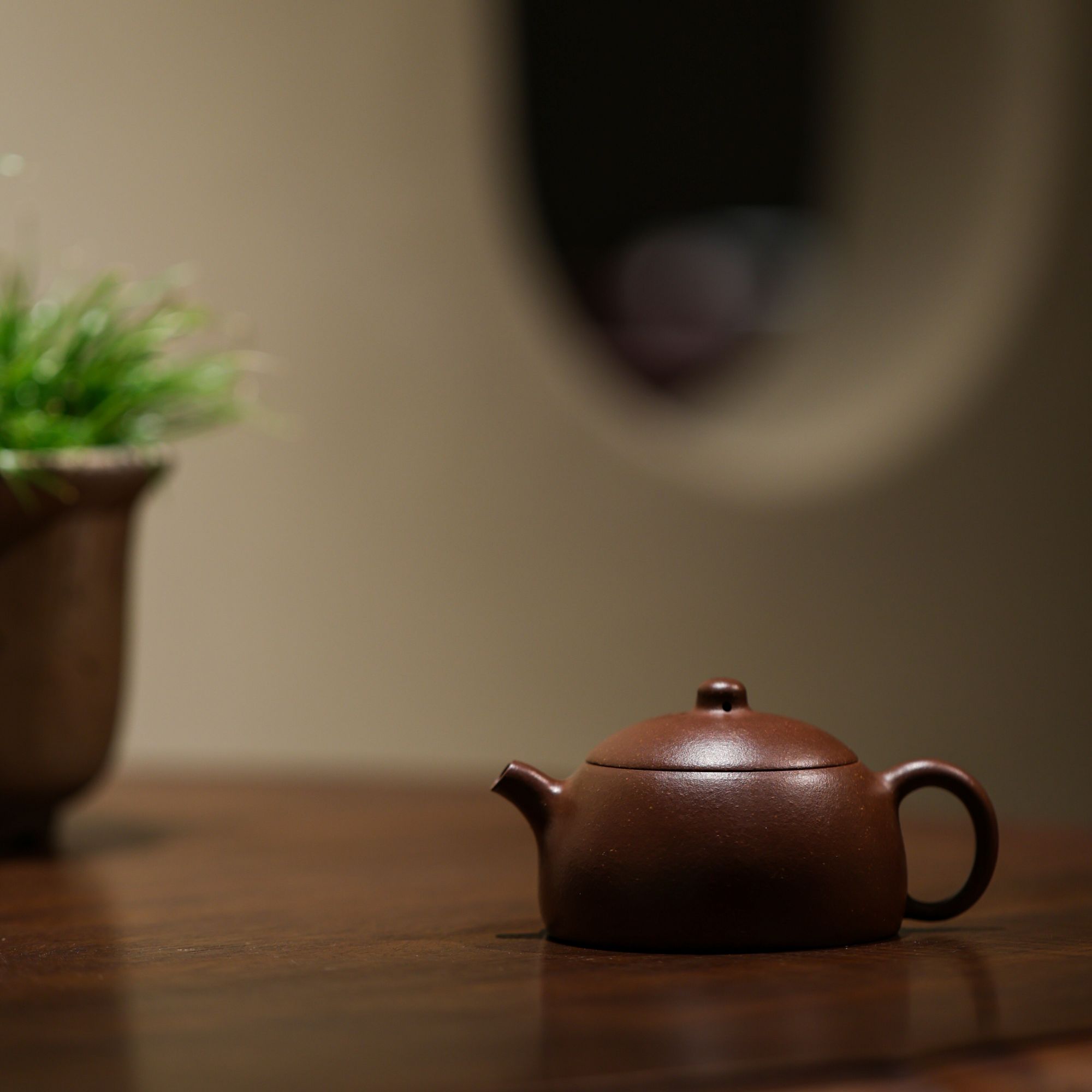 集物华老粉福利竞拍丨井泉 紫泥95cc 刘伟华制 师承王强