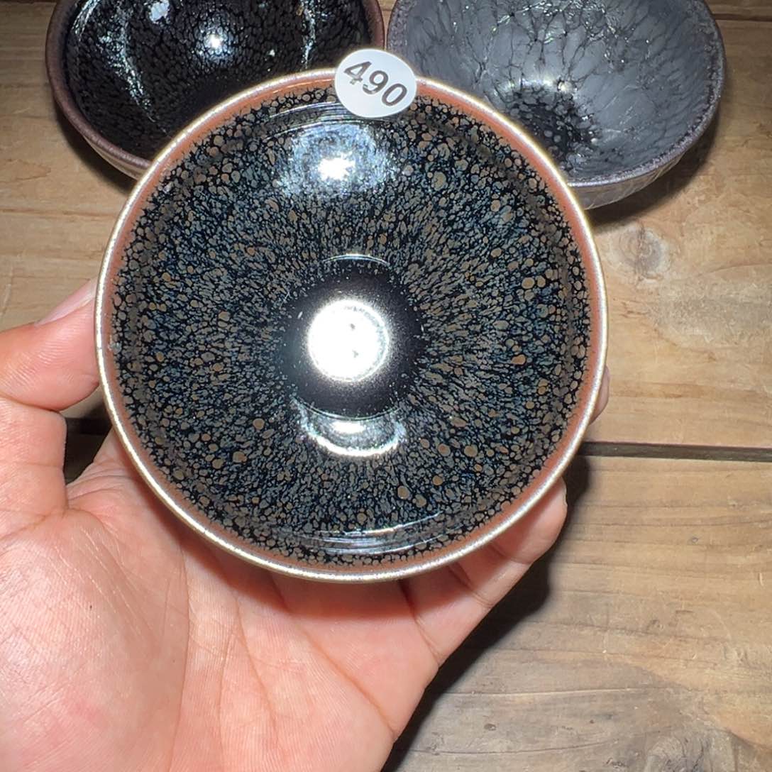 茶盏老表精选柴烧490