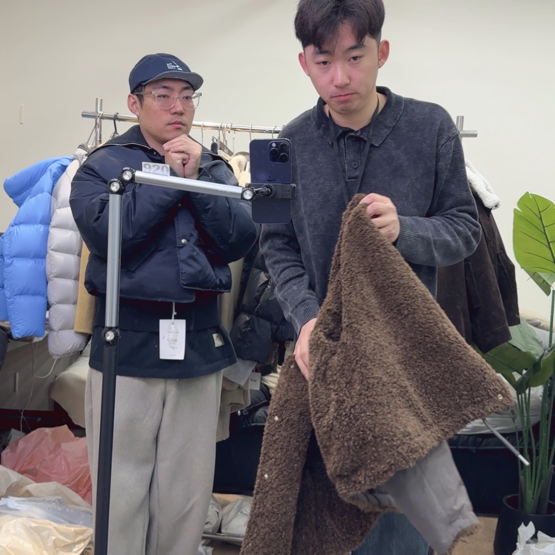 皮毛一体加厚衣服