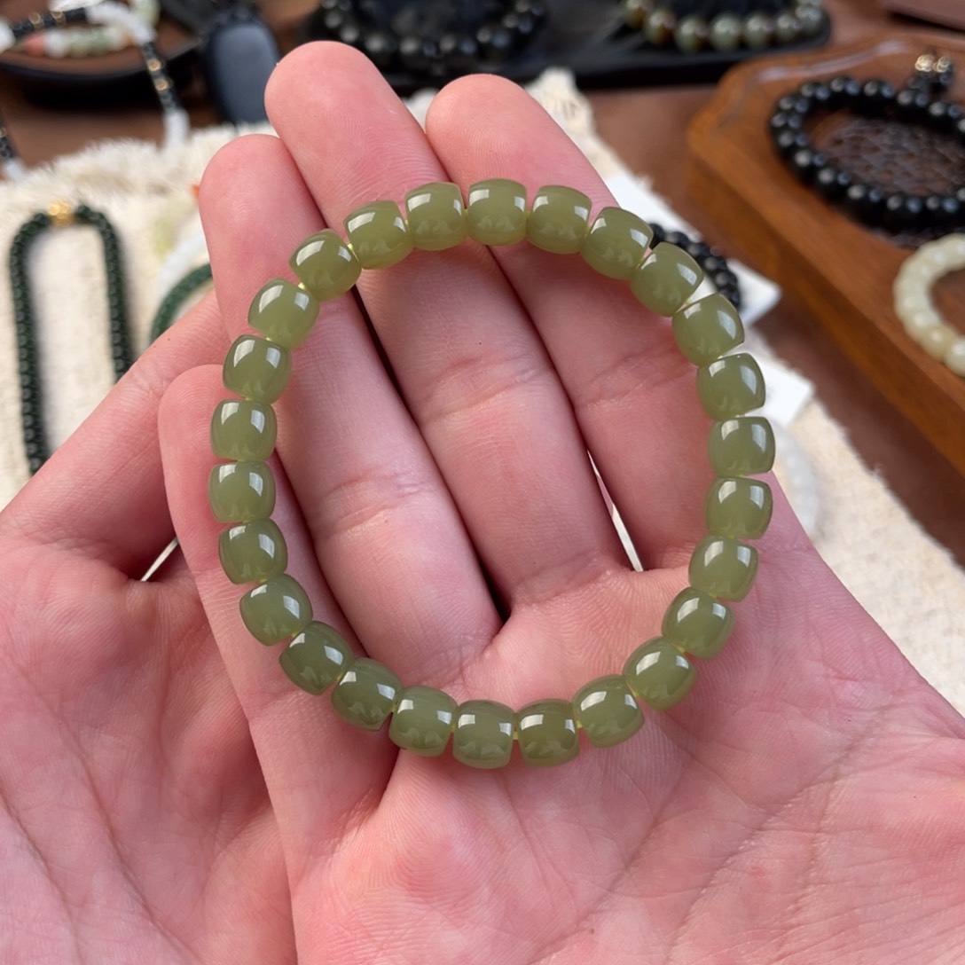 未镶嵌手串和田玉