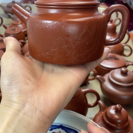 茶壶紫砂精工全手工制作清仓
