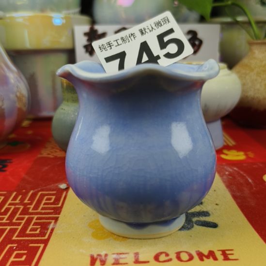 景德镇手工高温陶瓷：口7高8