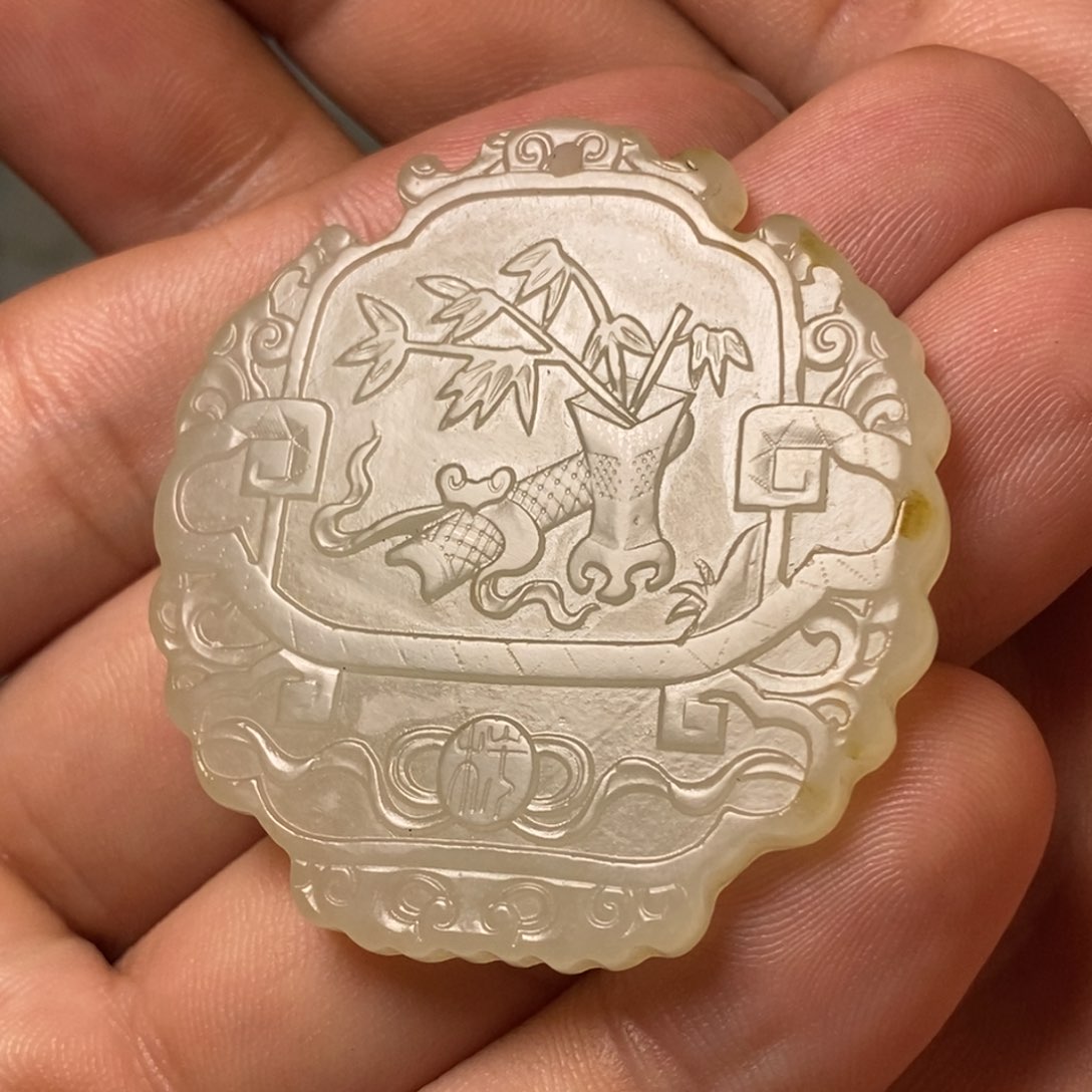 颈饰未镶嵌和田玉用****6