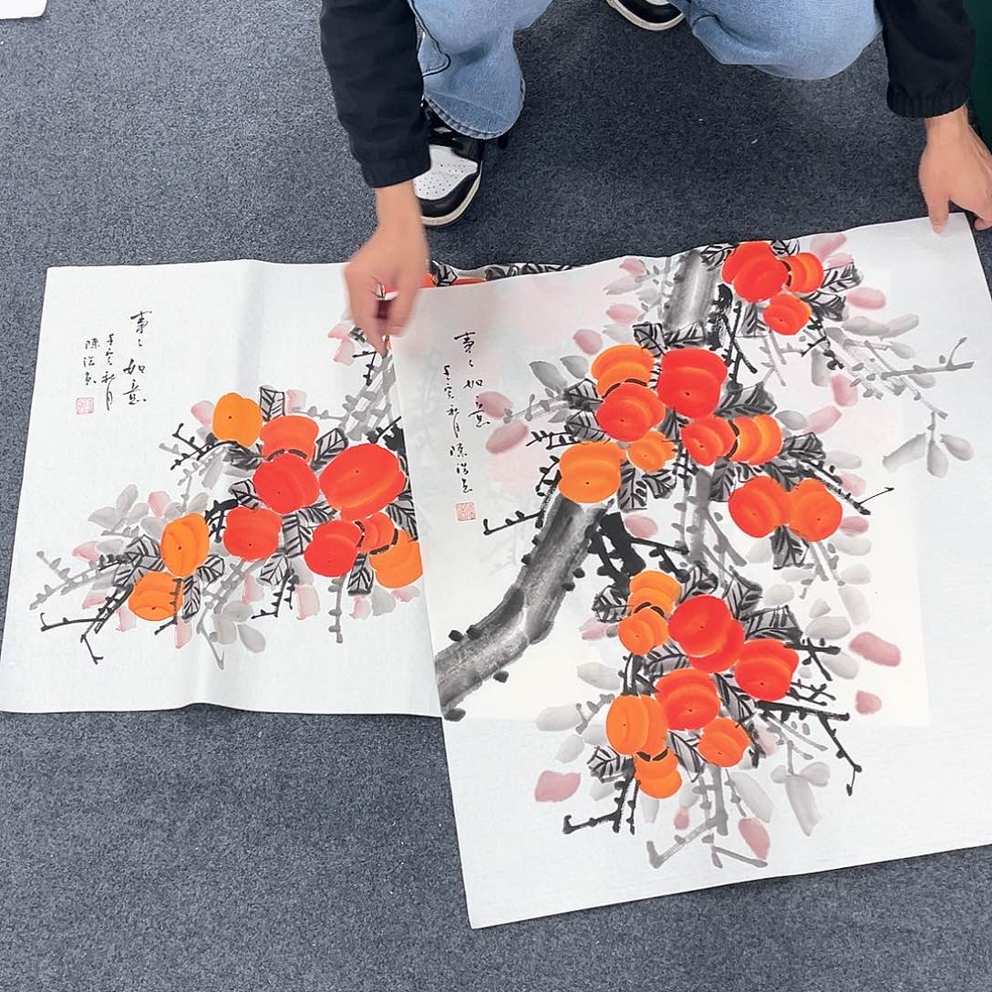 国画宣纸国画纯手绘作品