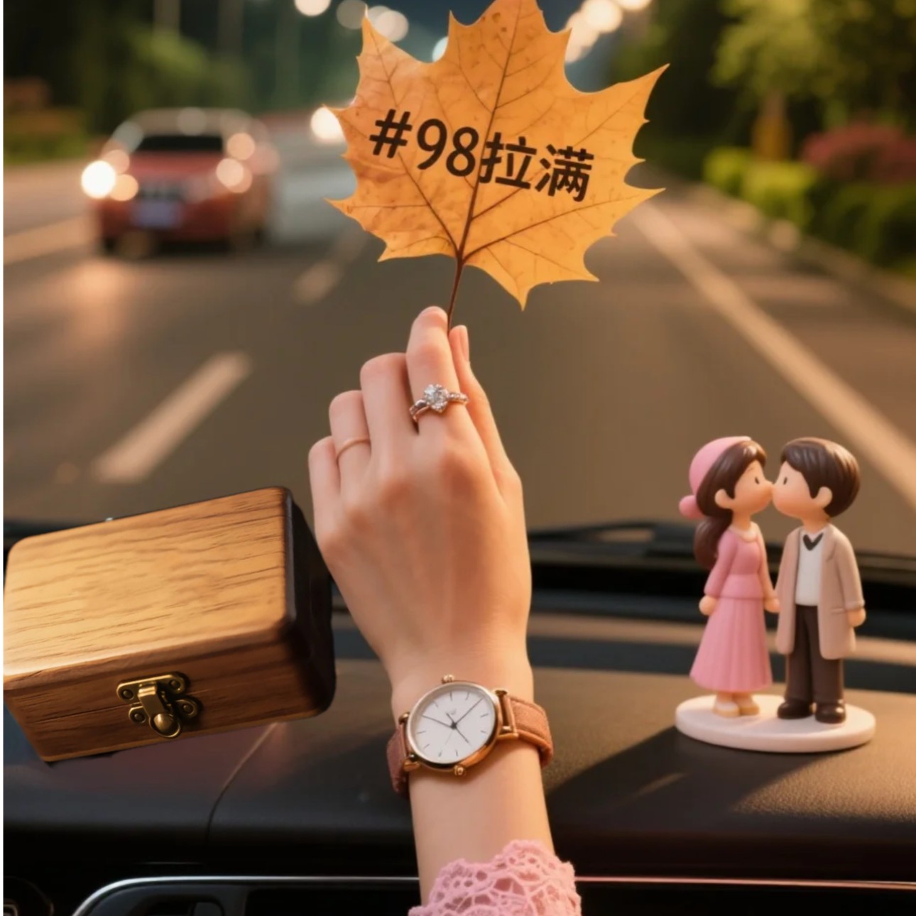 B黑胡桃木收纳整理盒带锁储物木盒子复古实木收纳箱收纳盒小盒子商品图