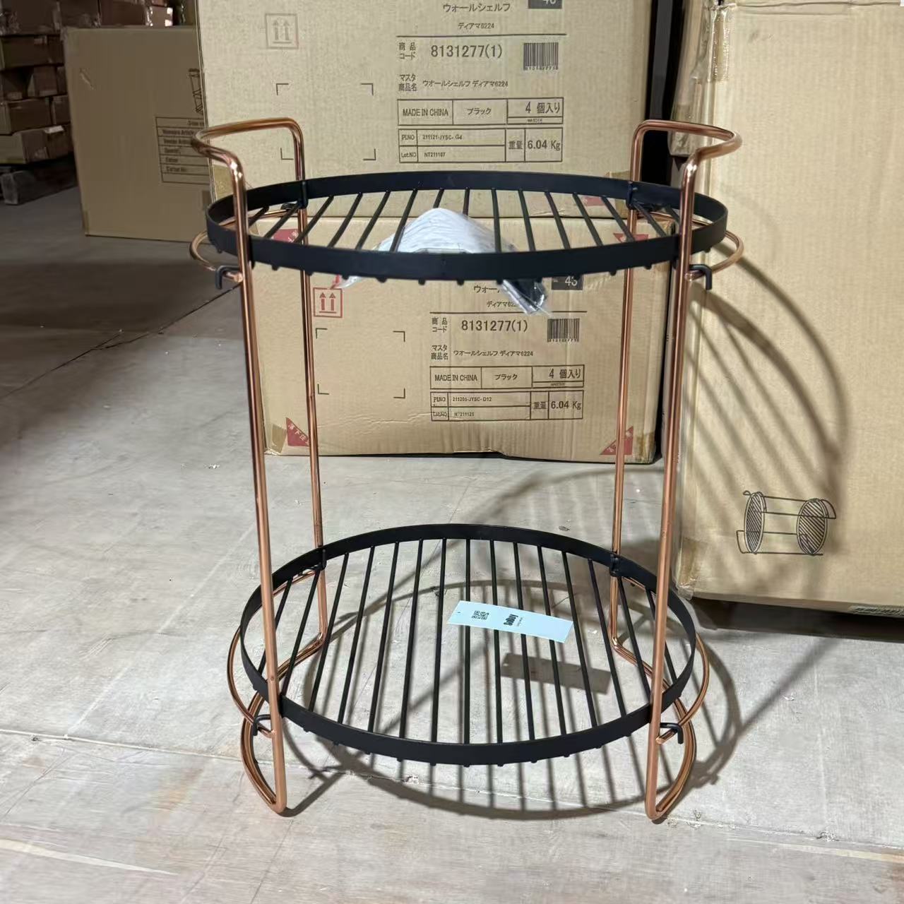 NSR08-RG-34606#置物架直径38高50库存尾货（34C）3380