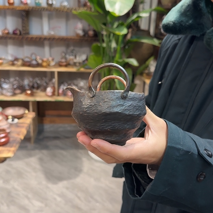紫铜手工制作公道杯