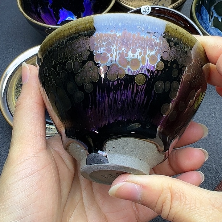 茶盏建窑建盏主人杯