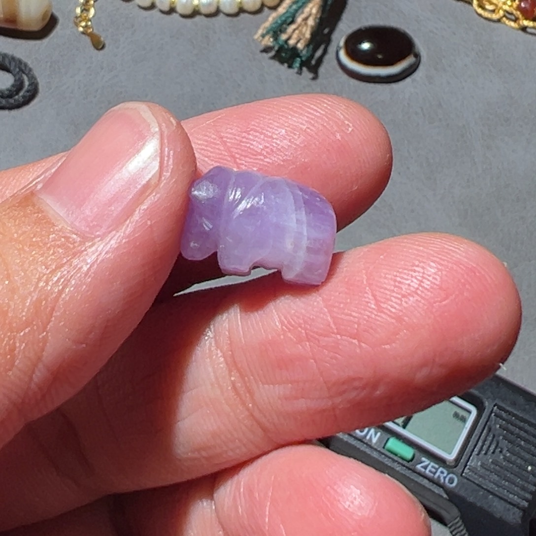 紫晶颈饰未镶嵌各种各样