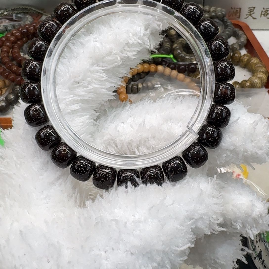 星月菩提手串51傲世黑筋遇华星月菩提98桶单圈