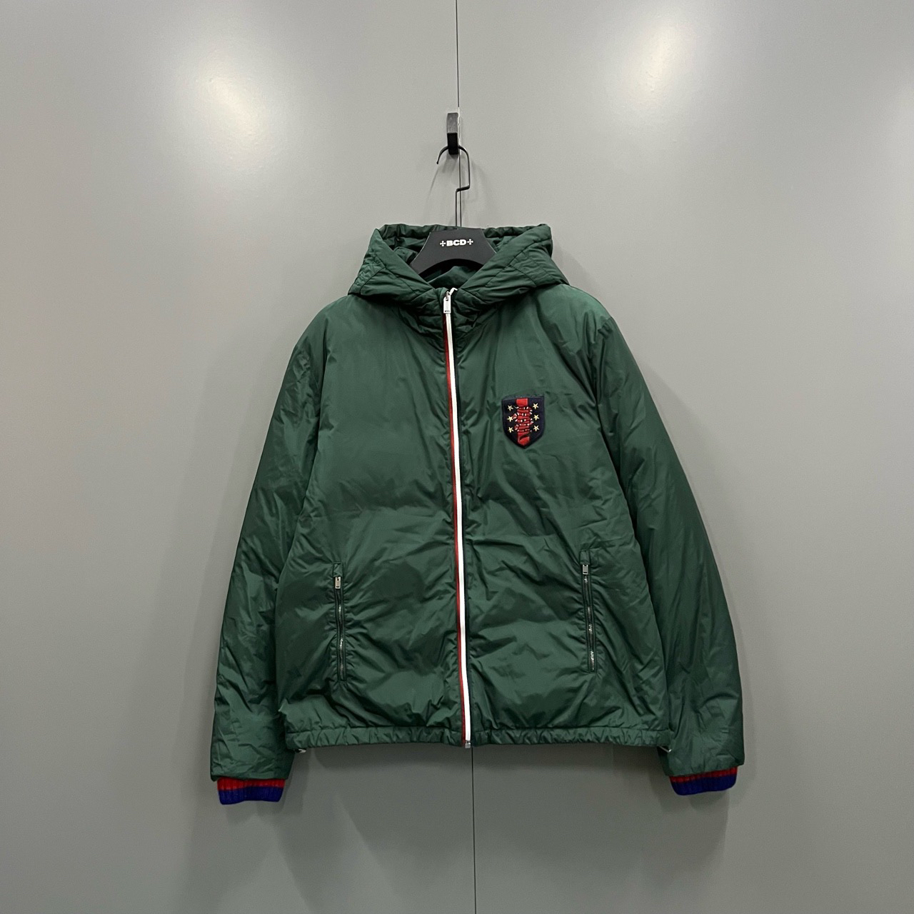 （jp）117 【XP】GUCCI 古驰 绿色毒蛇徽标羽绒服 54码/95新/25000