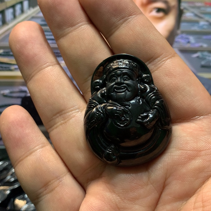 会***狼翡翠未镶嵌吊坠(不含链)30