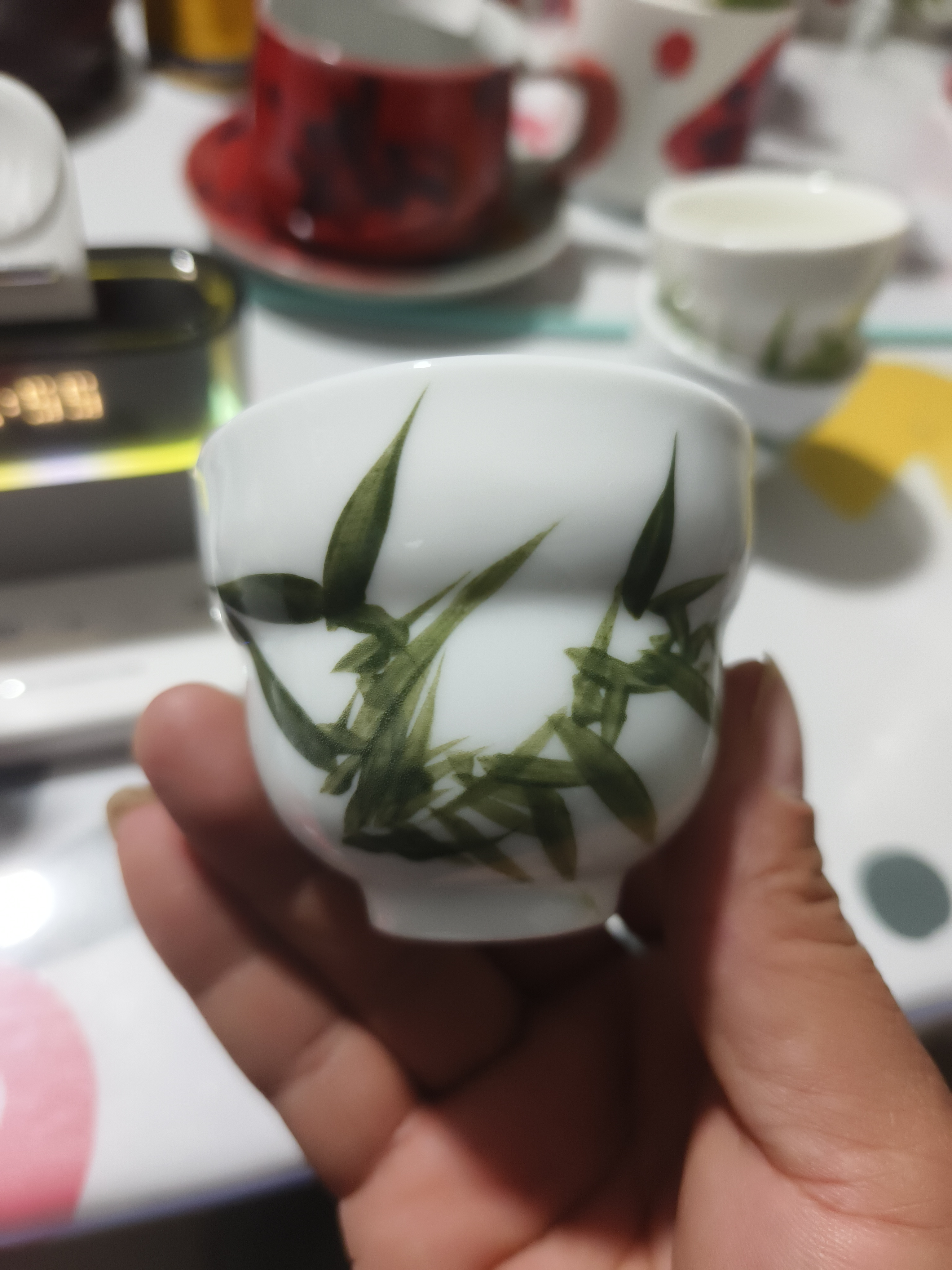 景德镇瓷器小号胡芦杯