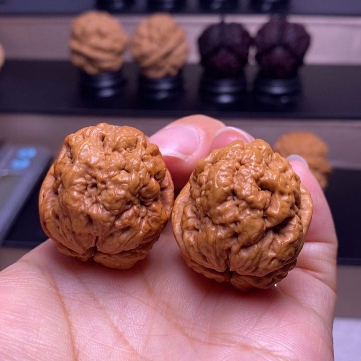 把件文玩核桃血舍利51