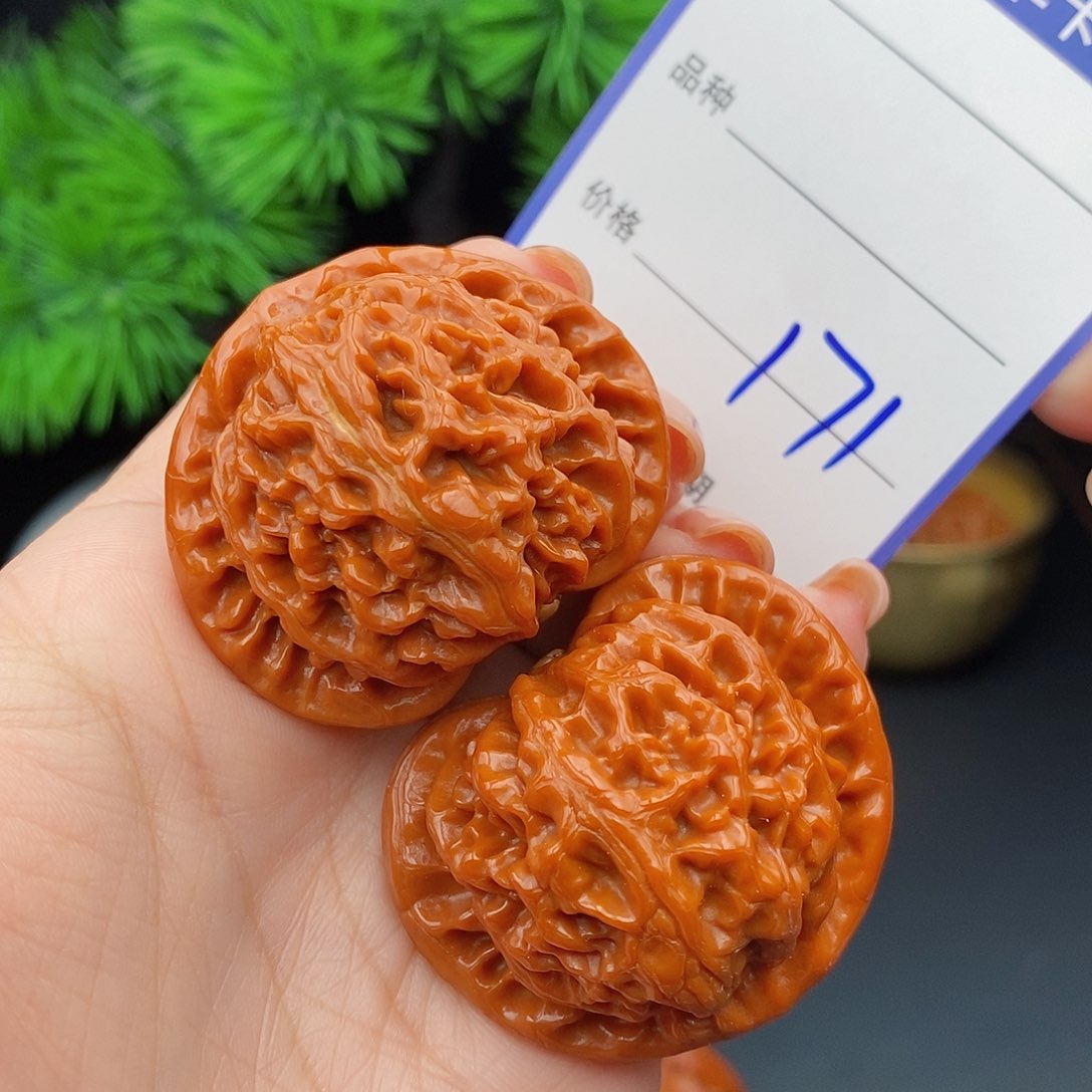 文玩核桃把件43宫灯171