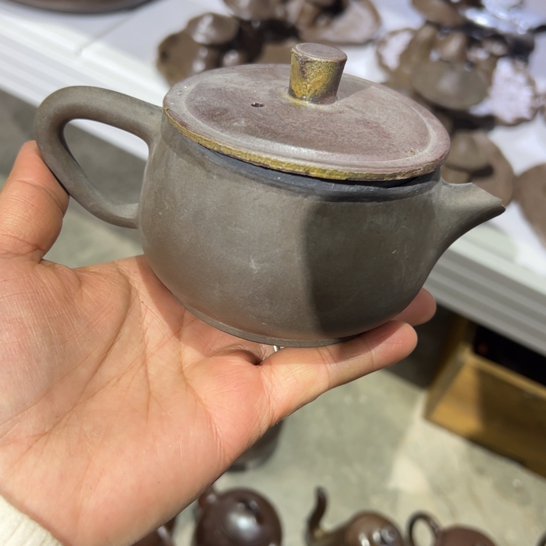 贵台龙窑柴烧茶壶126