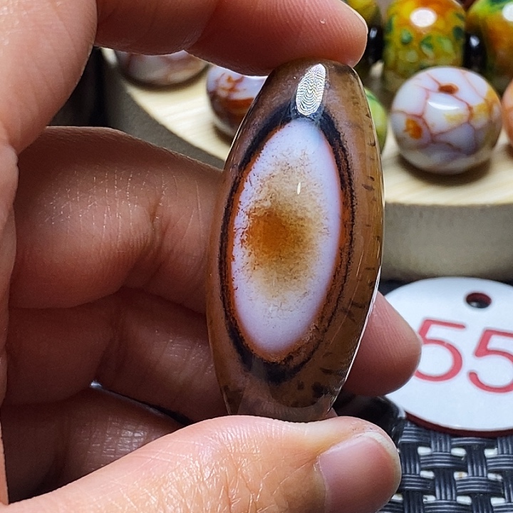 @***乾玛瑙/玉髓未镶嵌颈饰