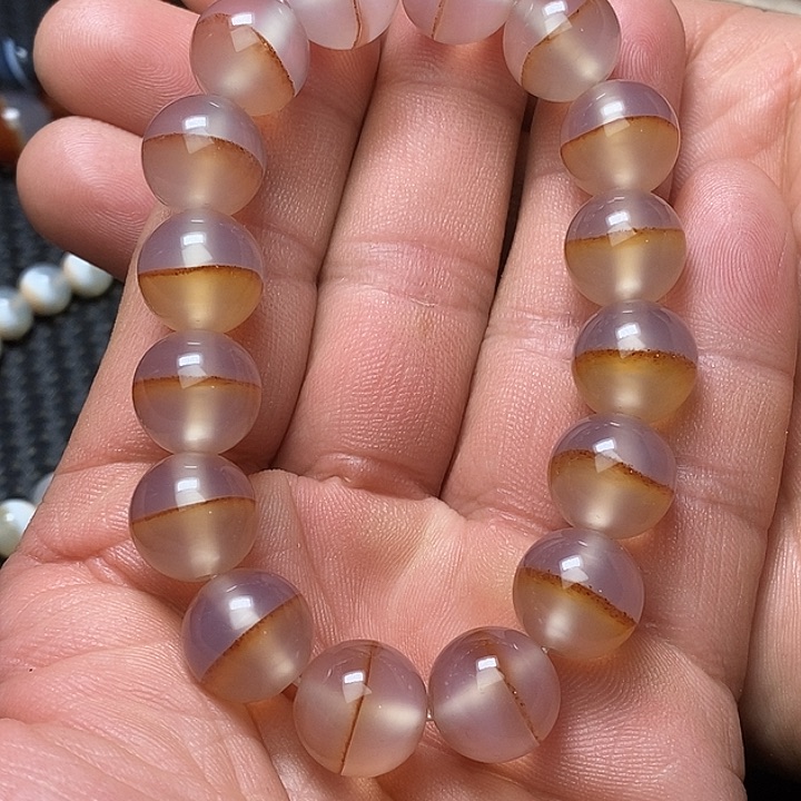 玛瑙/玉髓手链未镶嵌