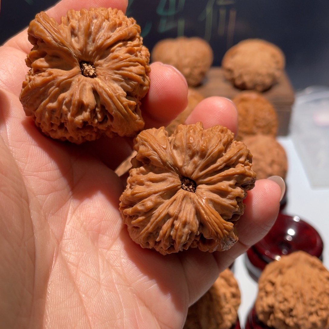 文玩核桃把件色****！南将石41