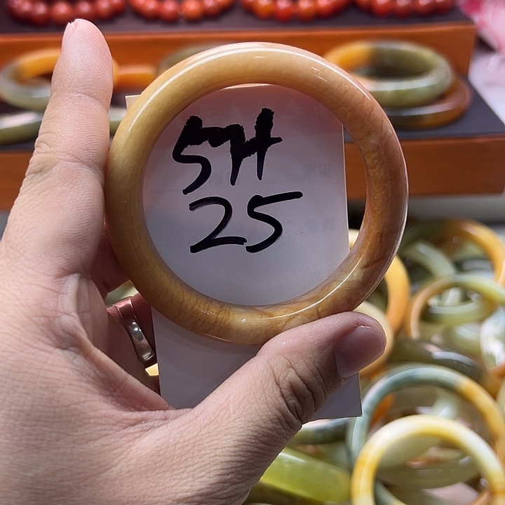 蛇纹石玉合金手镯