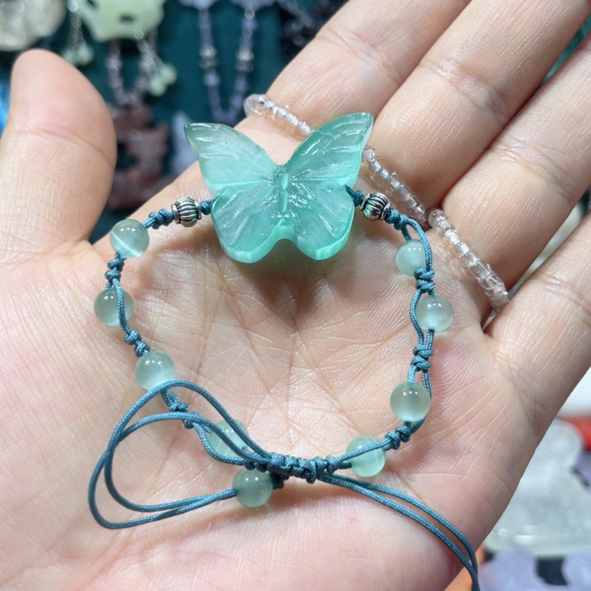 【闪购商品】未镶嵌岫玉颈饰53手牌