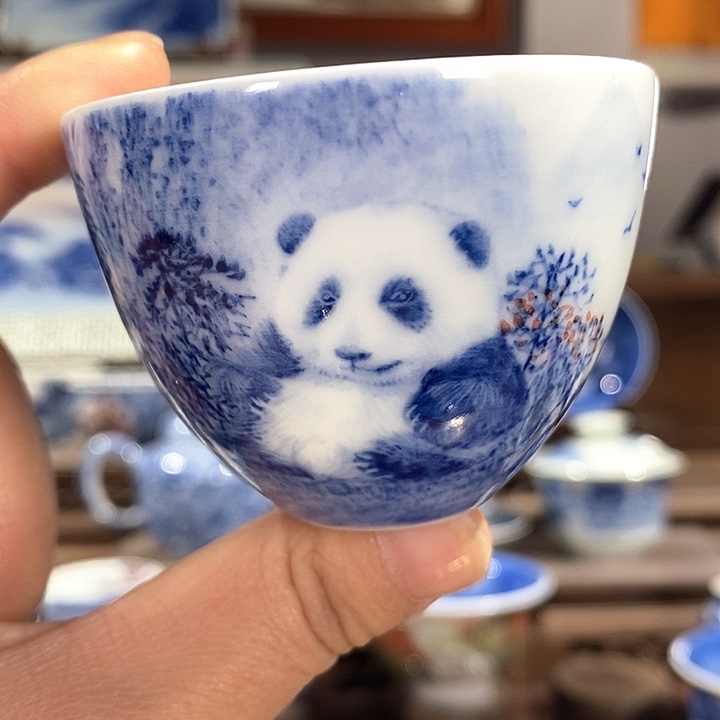 杯景德镇手工手绘陶瓷，高亮兴老师作品