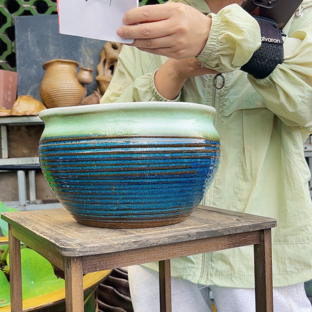 紫砂花盆王嫂花盆直播0524-161高14口23