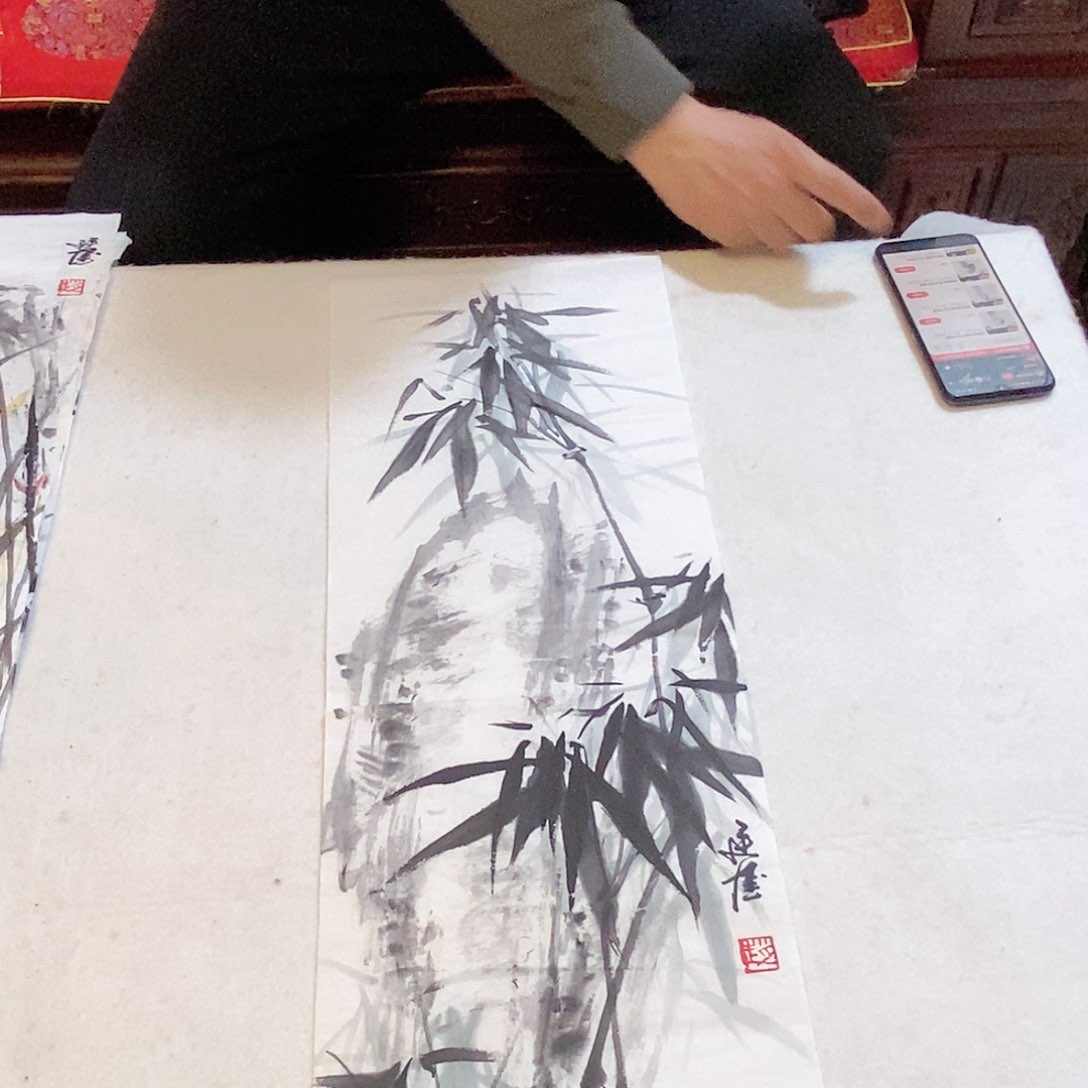 国画赵廷奎手绘写意画