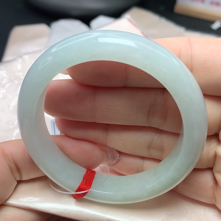 翡翠未镶嵌手镯53535454