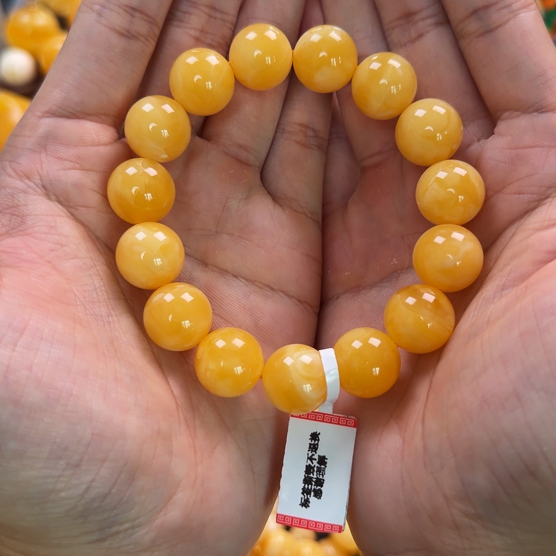 琥珀未镶嵌珠宝奇石15mm同料