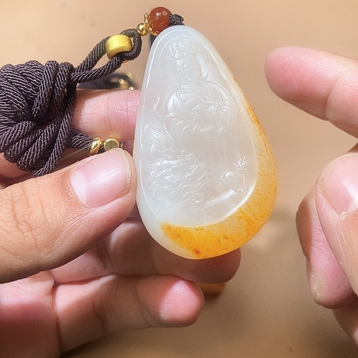 和田玉颈饰未镶嵌HX