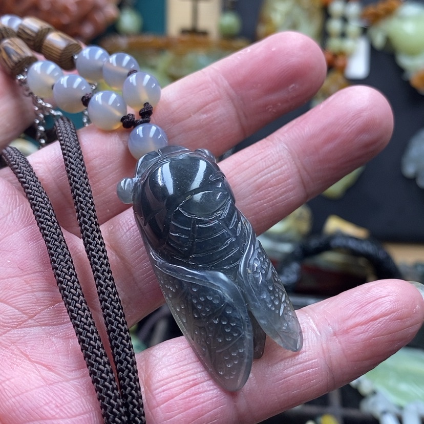 【闪购商品】蛇纹石玉吊坠未镶嵌