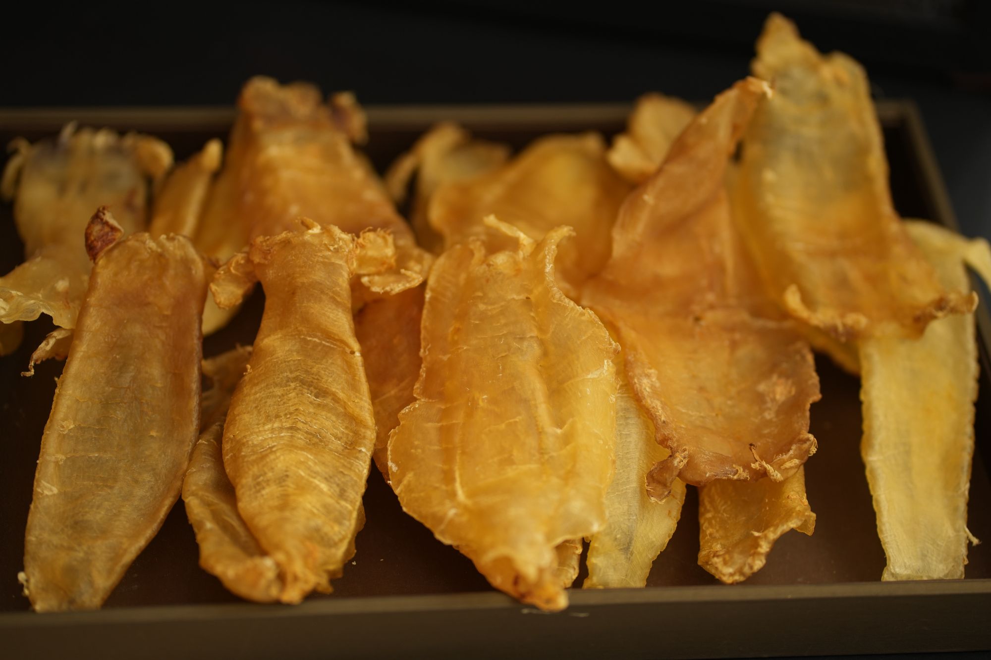 速鲜汇24头大耳赤嘴鱼胶500g