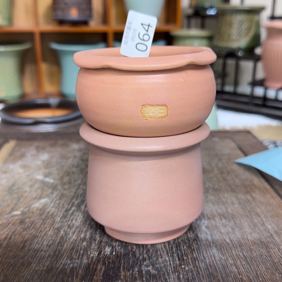 铭月作盆器 064 口径 6.5