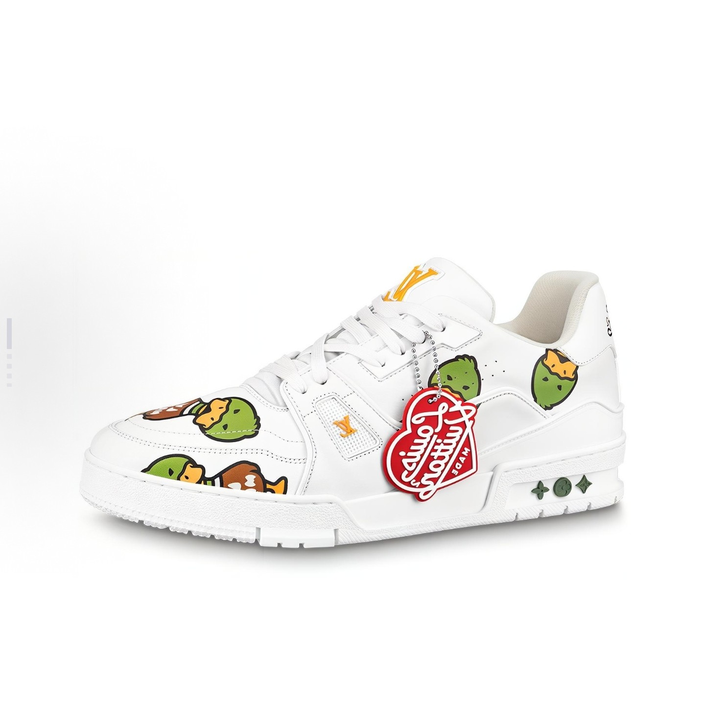 95新 LouisVuitton/路易威登 nigo联名小鸭子板鞋 6码 X3427