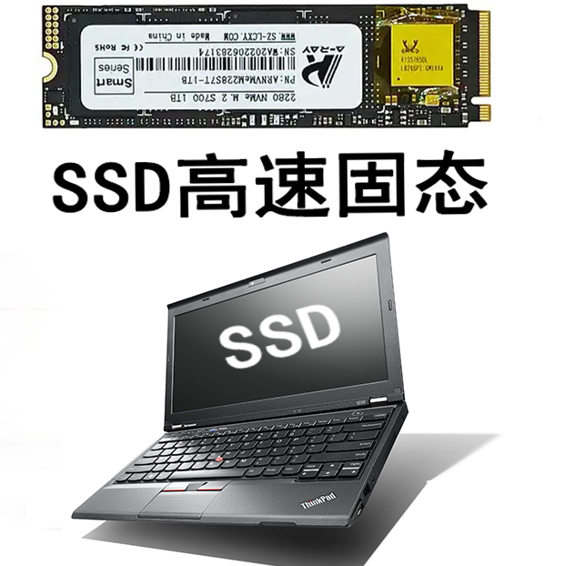 9新 ThinkPad 12.5 轻薄便携 SSD高速固态硬盘