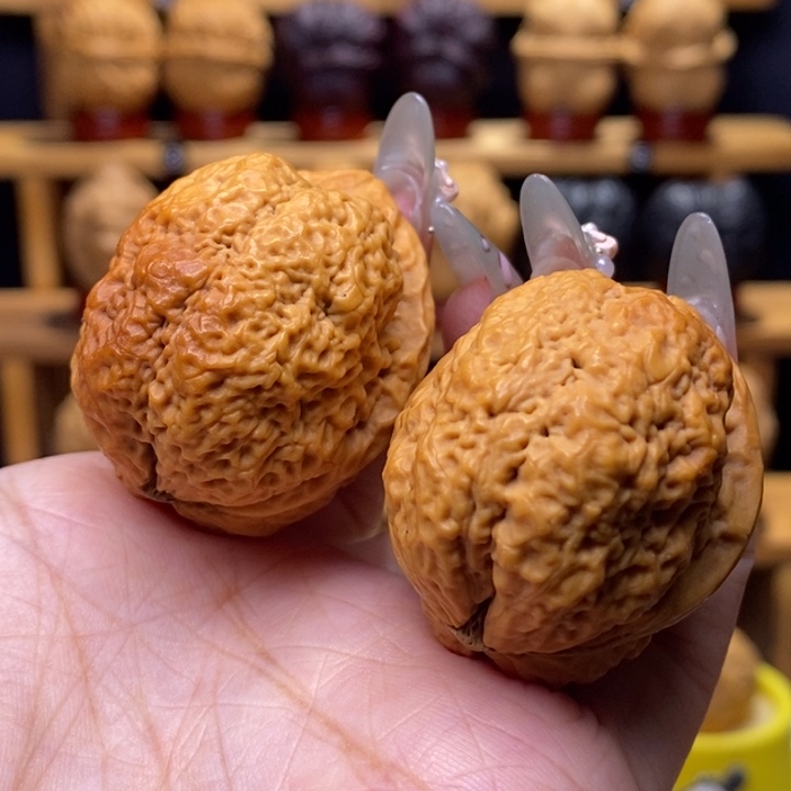 文玩核桃把件三羊王13号