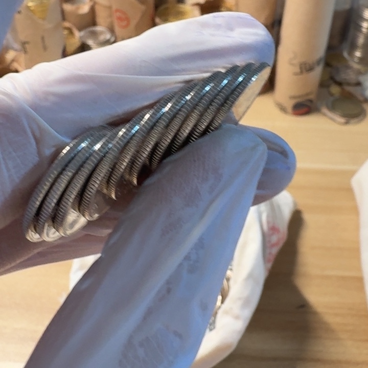 其他普通金属10枚，一一二年，小5元币