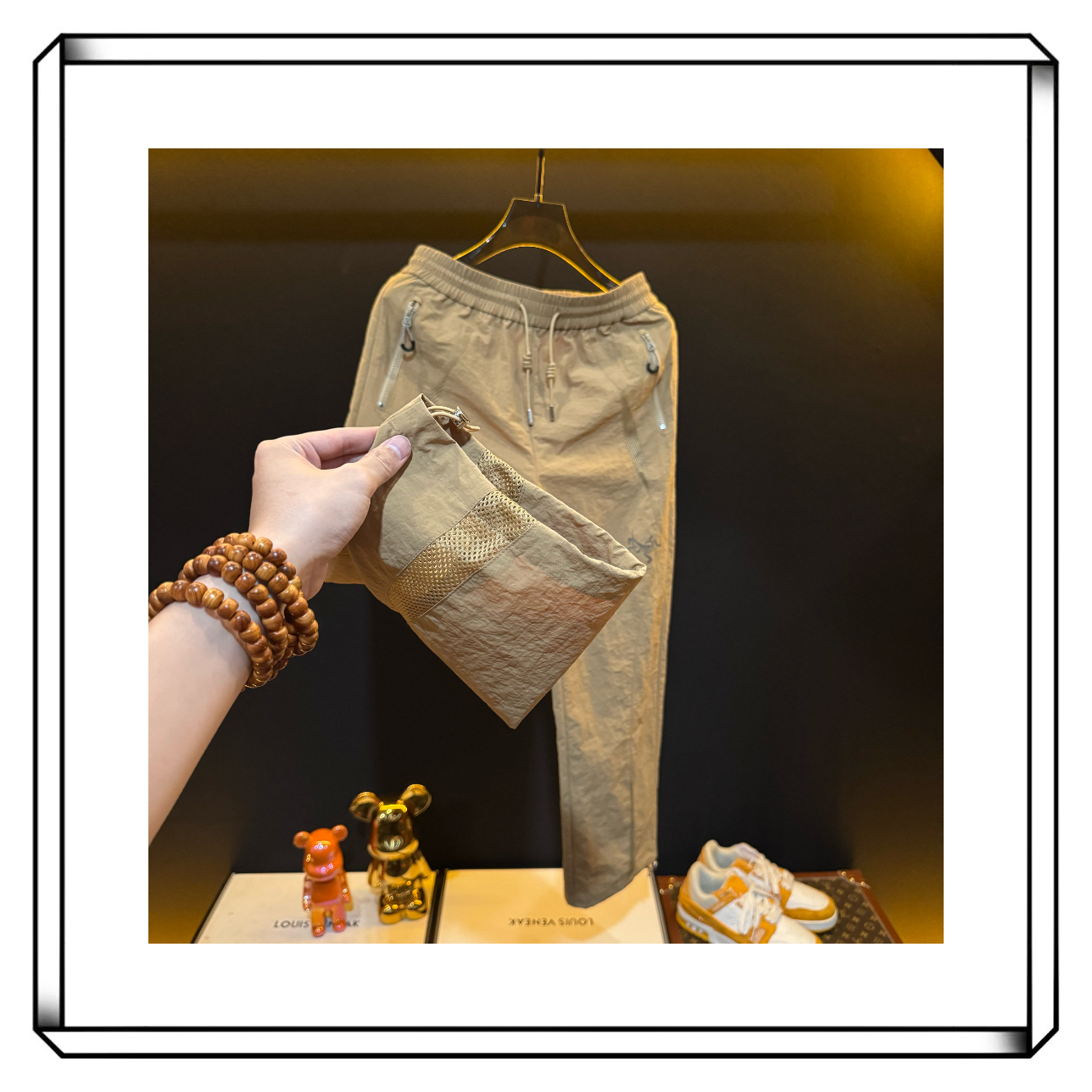 【一套封神】四季可穿 富人穿搭 男女同款 百搭直筒裤 甜心-XU1007