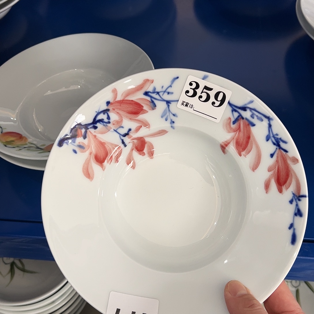 瓷片景德镇陶瓷手工手绘制作