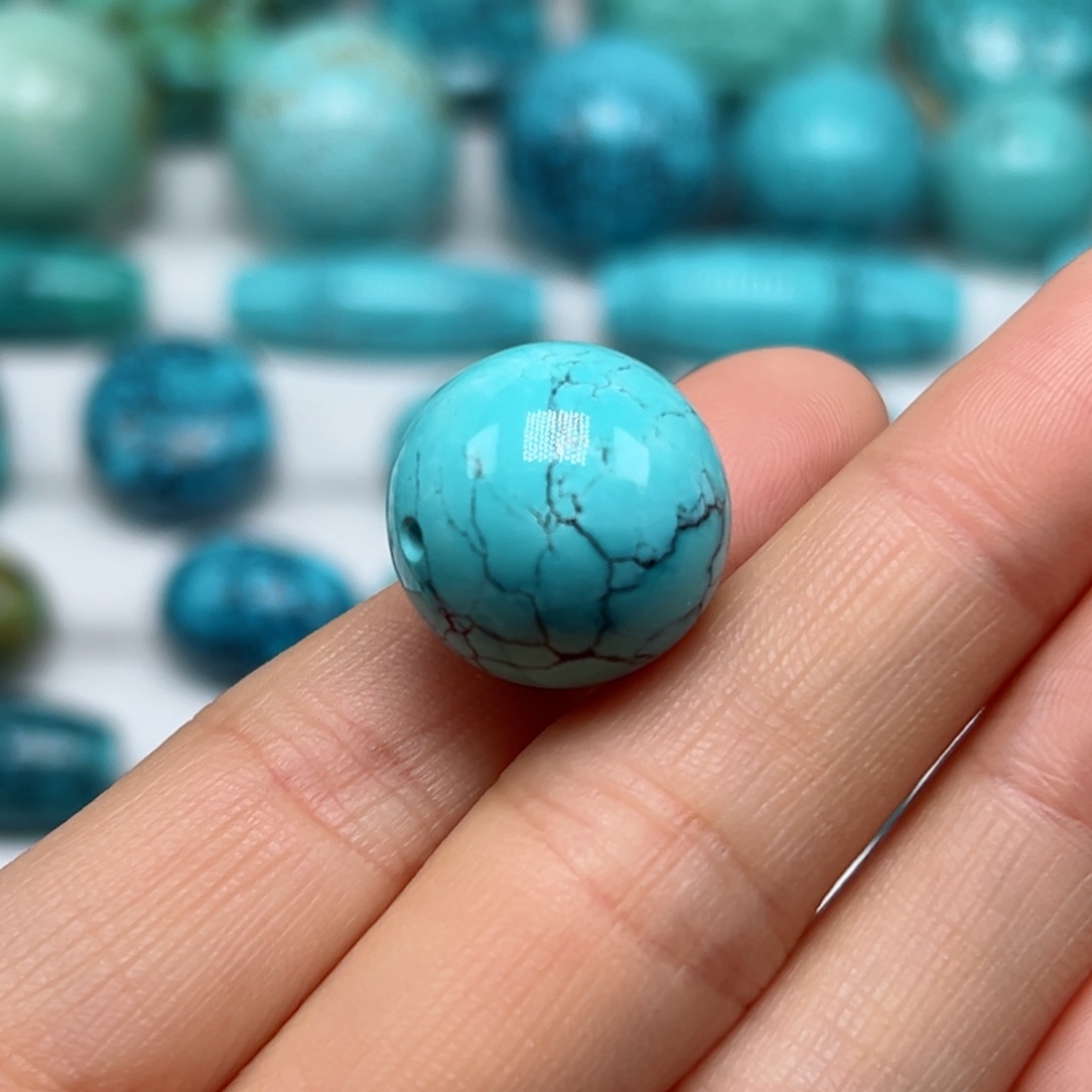 绿松石珠宝奇石未镶嵌l****7