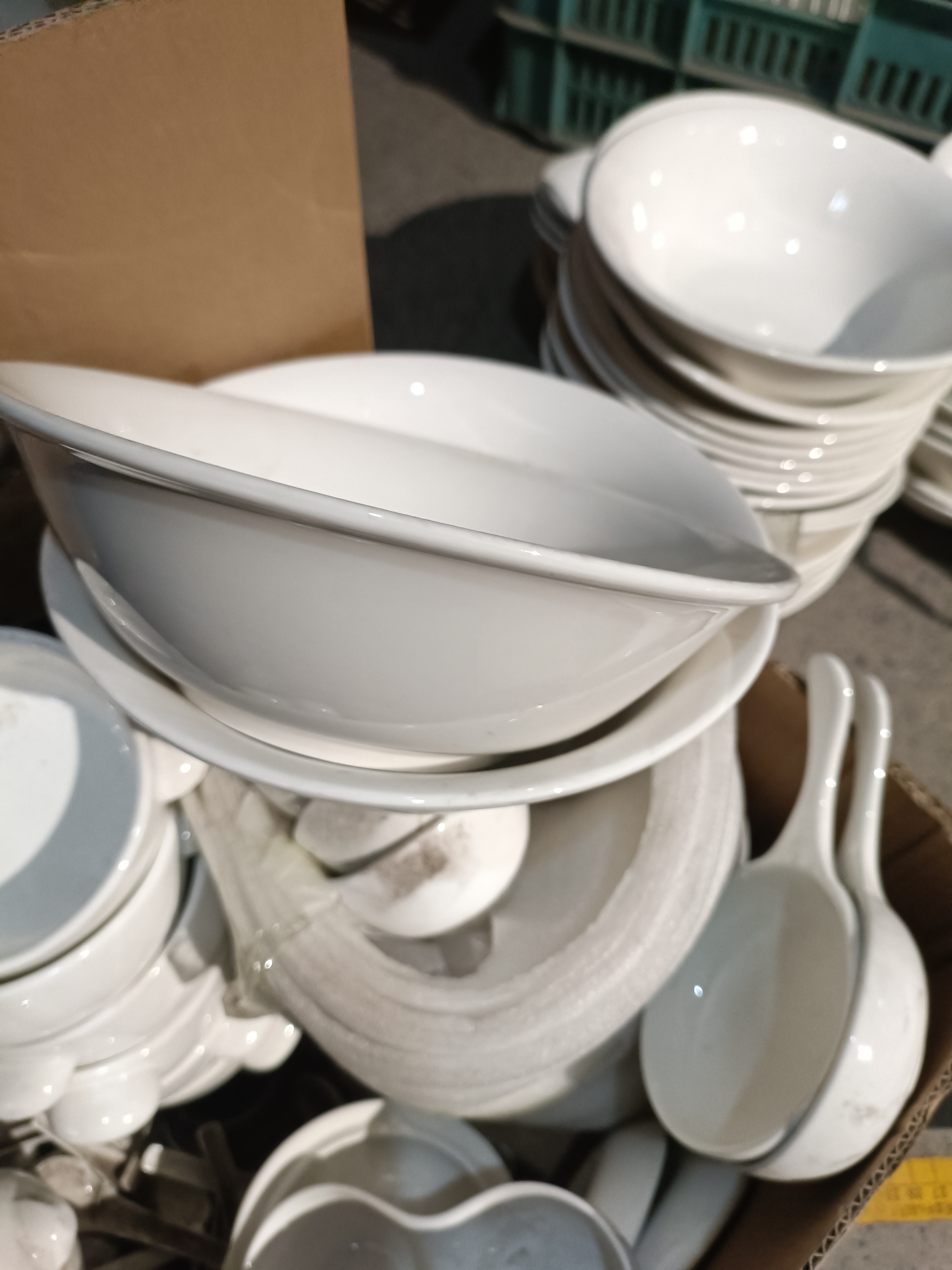 磁州窑八斗碗一对《遐思品介意》