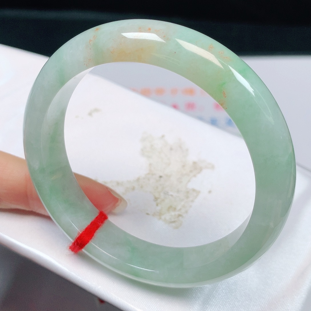 翡翠未镶嵌手镯1223