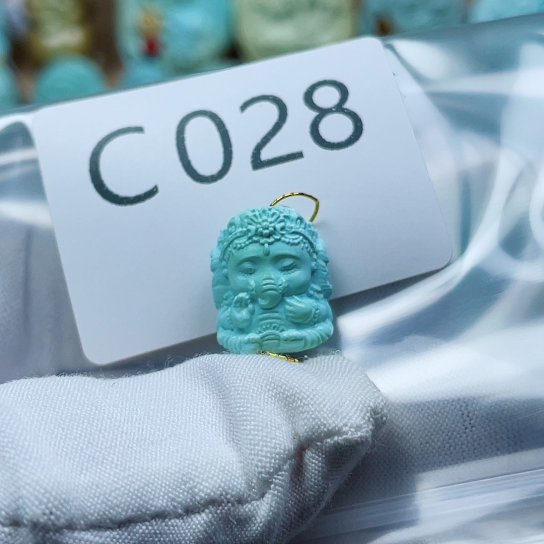 未镶嵌绿松石珠宝奇石文****³