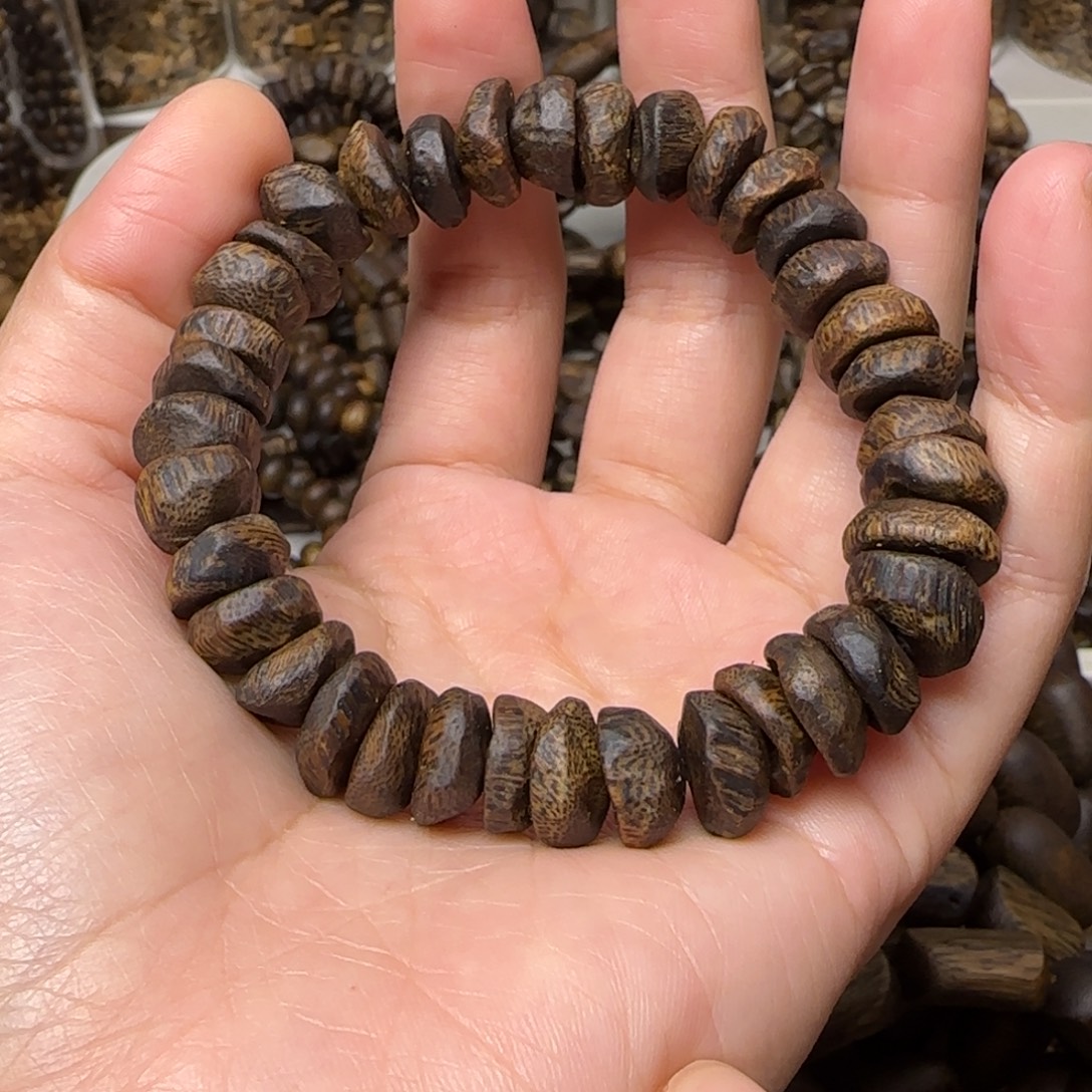 手串沉香单圈树丁包壳老料14.6克