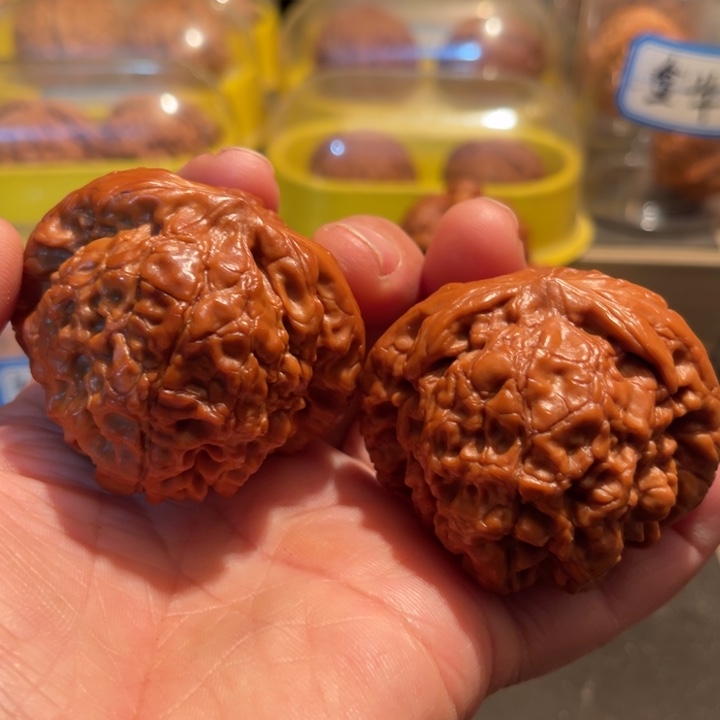 文玩核桃把件全品龙鼎52