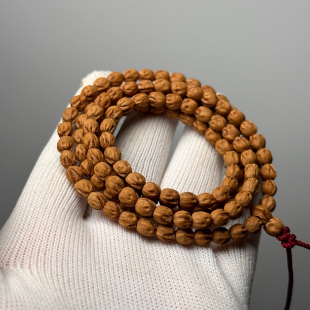 热振红皮小尺高桩鬼#高货柏香籽一图一物高货长串佛珠念珠百香籽
